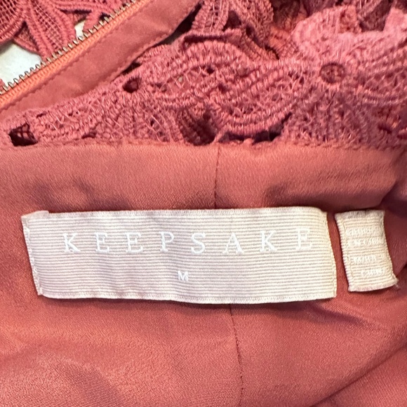 Keepsake Pink Lace Dress - Picture 7 of 8